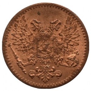 Finsko pod Ruskem, Mikuláš II. 1894 - 1917, 1 penni 1917