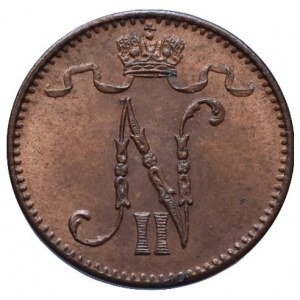 Finsko pod Ruskem, Mikuláš II. 1894 - 1917, 1 penni 1914