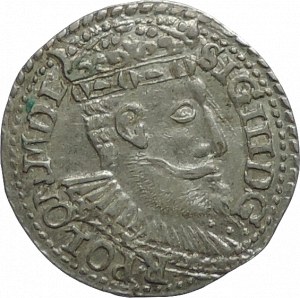 Polsko, Zikmund III. Vasa 1587-1632, III groš 1599 I-F Olksuz