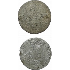 Polsko, August III. 1733-1763, III groš korunní 1753