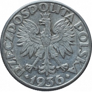 Polsko 1918-1939, 2 zlote 1936 Loď