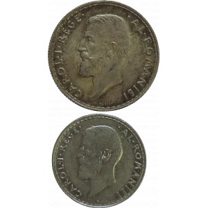 Rumunsko, Karel I. 1866-1914, 2 Lei 1914 + 1 Lei 1910
