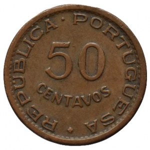 Angola, portugalská kolonie, 50 centavos 1961