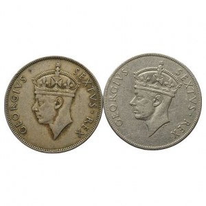 Britská východní Afrika, Jiří VI. 1937-1952, 1 schilling 1950