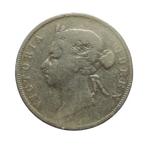 Britský Honduras, 50 cent 1897 Ag 925