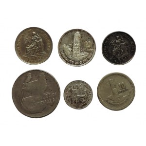 Guatemala, 25 centavos 1943 (2/2-