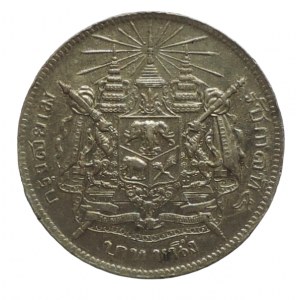 Thajsko (Siam), Rama V., 1 Baht b.l. (1876-1900)