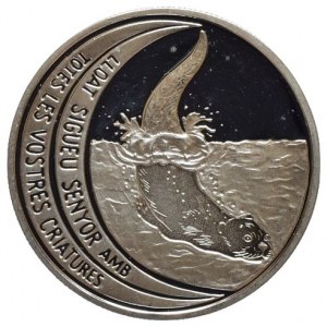 Andora, 10 diners 1996 - Vydra evropská
