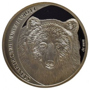 Andora, 5 diners 2010 - Medvěd hnědý