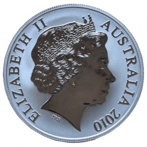 Austrálie, 1 dolar 2010 - Klokan
