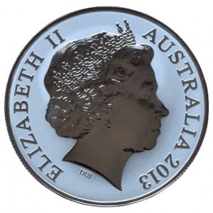 Austrálie, 1 dolar 2013 - Klokan