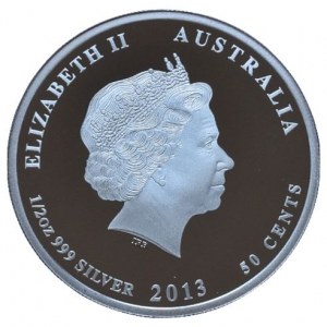 Austrálie, 50 cent 2013 - Kakadu