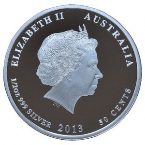 Austrálie, 50 cent 2013 - Andulka