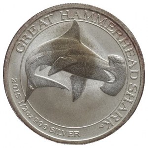 Austrálie, 50 cent 2015 - Kladivoun velký