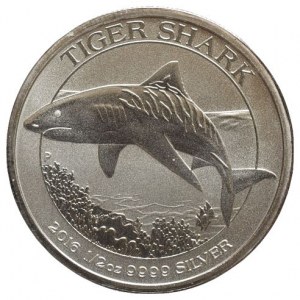 Austrálie, 50 cent 2014 - Žralok tygří