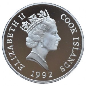 Cookovy ostrovy, 50 dolar 1992 - Gorila