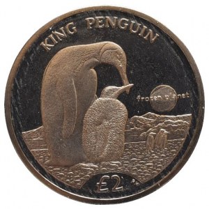 Jižní Georgie, 2 pounds 2012 - Tučnák patagonský