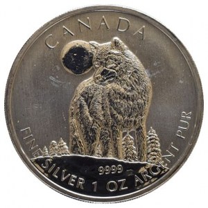 Kanada, 5 dolar 2011 - Vlk