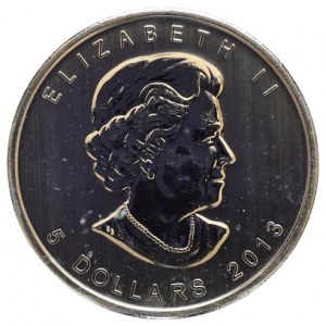 Kanada, 5 dolar 2013 - Bizon