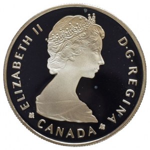 Kanada, 1 dolar 1985 - 100. výročí národních parků