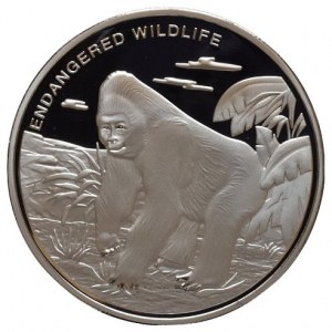 Kongo, 10 francs 2009 - Gorila