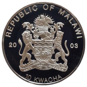 Malawi, 10 kwacha 2003 - Nyala
