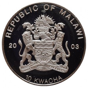 Malawi, 10 kwacha 2003 - Kudu