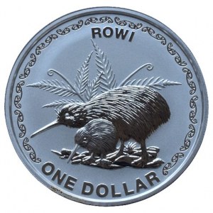 Nový Zéland, 1 dolar 2005 - Kiwi
