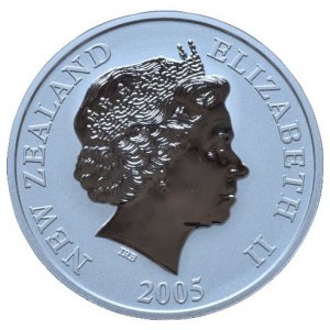 Nový Zéland, 1 dolar 2005 - Kiwi