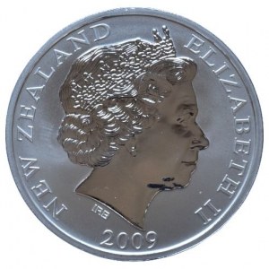 Nový Zéland, 1 dolar 2009 - Kiwi