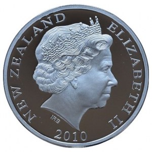 Nový Zéland, 1 dolar 2010 - Kiwi
