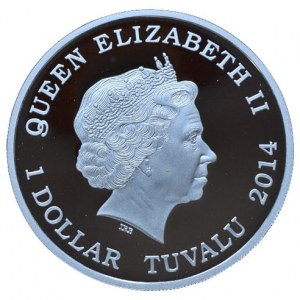 Tuvalu, 1 dolar 2014 - Škorpion
