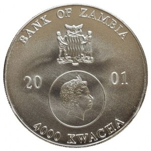 Zambie, 4000 kwacha 2001 - Latiméria