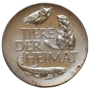 investiční medaile, Zvířata domoviny - Sýkora modřinka