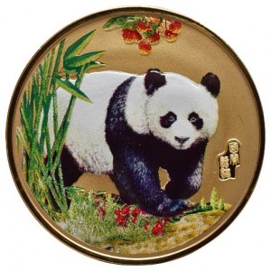investiční medaile, medaile 2007 - Panda/Velká čínská zeď