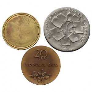 MEDAILE DLE MÍST, 3x AE medaile - Rožnov pod Radhoštěm