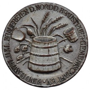 Medaile dle míst - zahraniční, medailka Berlín 1914