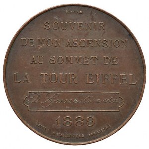 Medaile dle míst - zahraniční, Francie