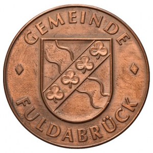 Medaile dle míst - zahraniční, Německo 1987- Gemeinde-Fuldabruck