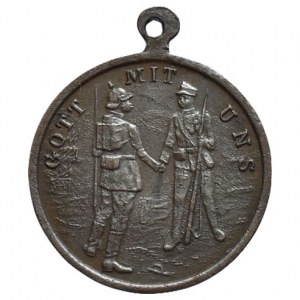 Medaile dle míst - zahraniční, medailka FJI.