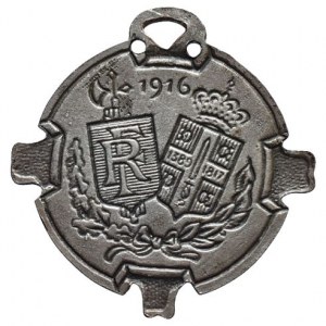 Medaile dle míst - zahraniční, Francie medaile 1916 Gloire aux Serbes