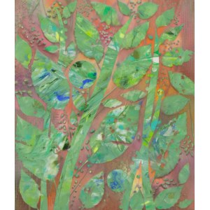Serge VASILENDIUC (b. 1972), Summer bushes, 2021