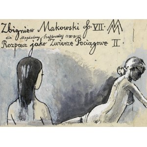 Makowski Zbigniew, ROZPACZ JAKO ZWIERZĘ POCIĄGOWE II, 2000