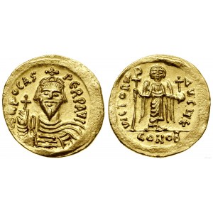 Bizancjum, solidus, 607-610, Konstantynopol