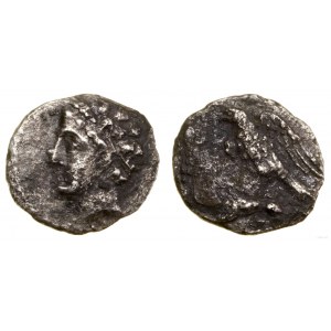 Grécko a posthelenistické obdobie, obol, 4. storočie pred n. l., neurčená mincovňa