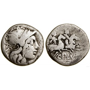 Roman Republic, denarius, 121 B.C., Rome