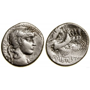 Římská republika, denár, 90 př. n. l., Řím