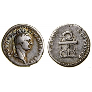 Cesarstwo Rzymskie, denar, 82, Rzym