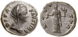Römisches Reich, posthumer Denar, nach 141, Rom
