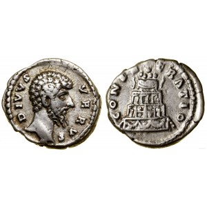 Roman Empire, denarius, 169, Rome